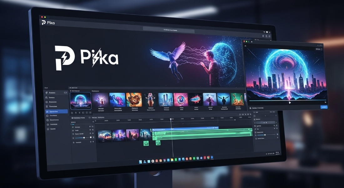 Pika AI: видео с эффектами разрушения