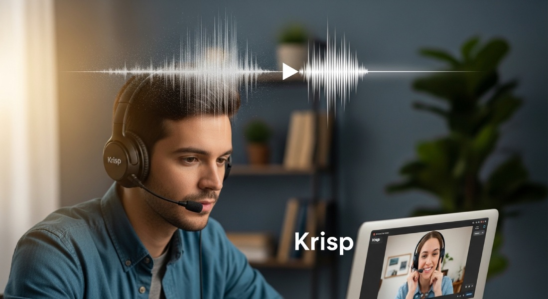 Krisp - заглушает фоновые шумы