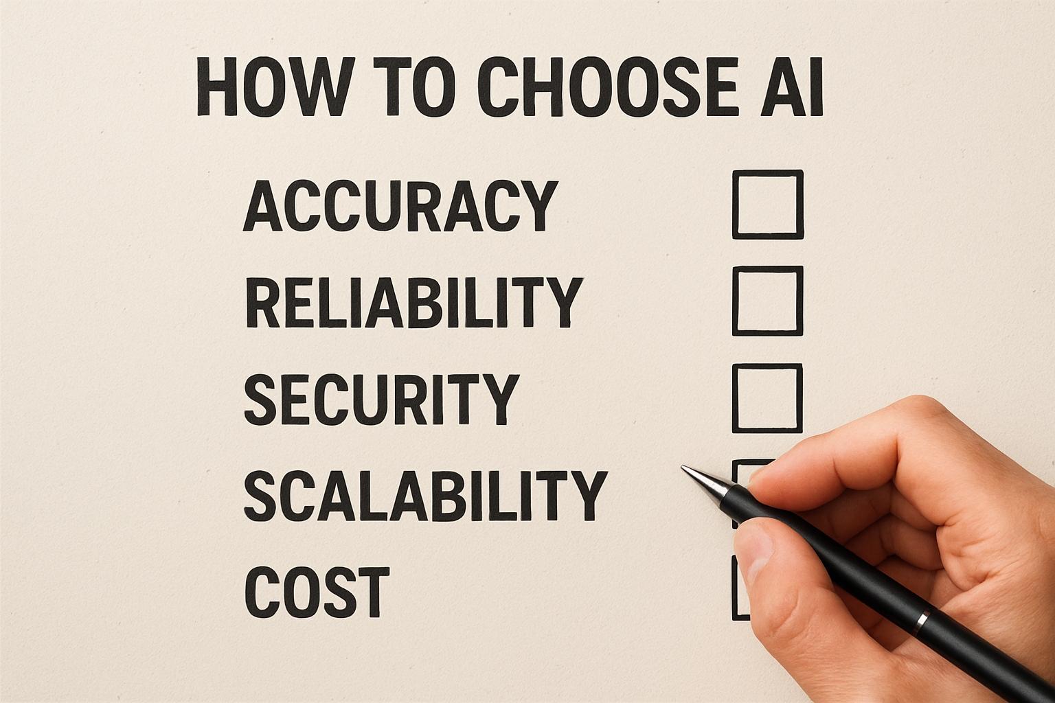 какой ии выбрать. Как оценивать провайдера: чек-лист какой ии выбрать. Как оценивать провайдера: чек-лист